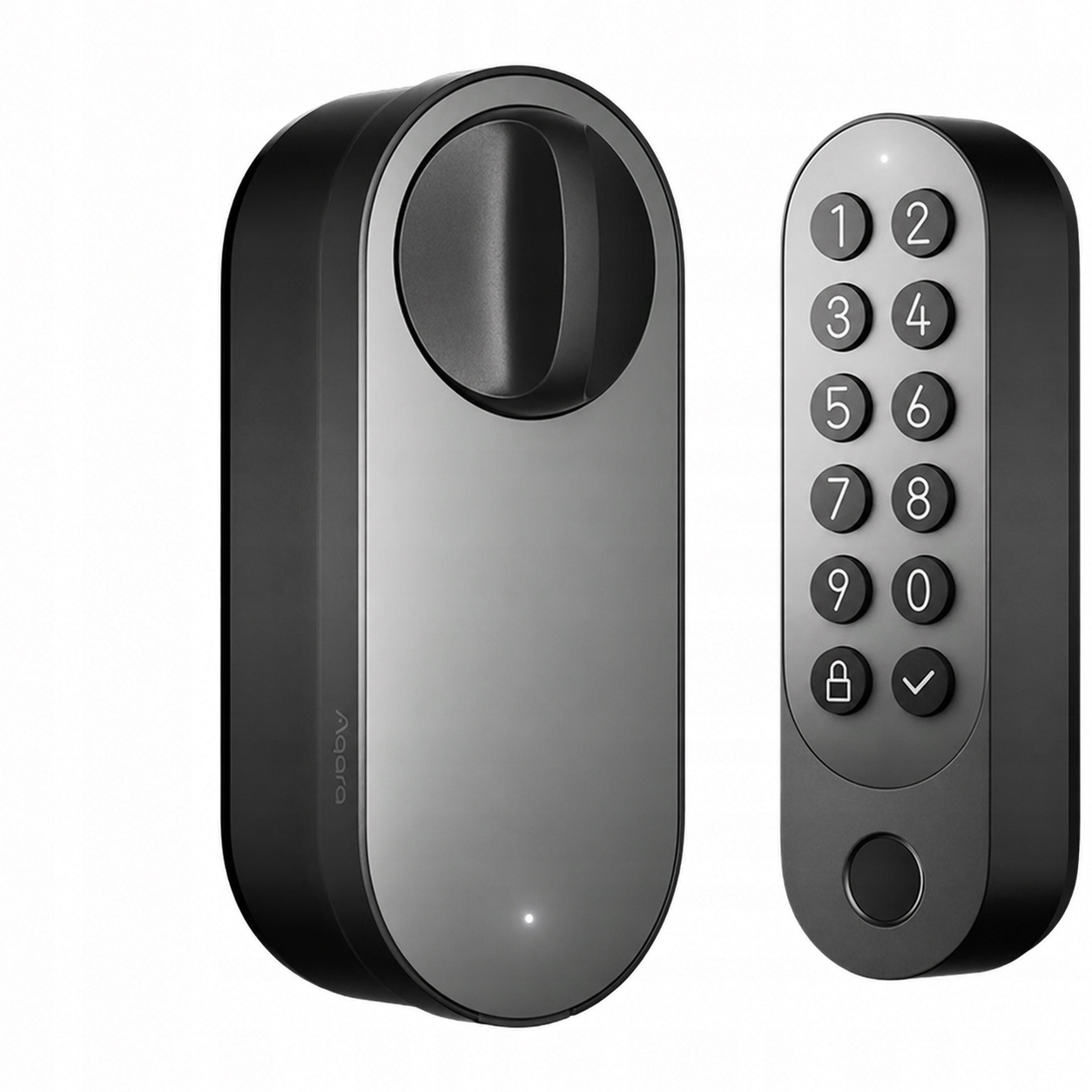 Aqara Inteligentný zámok na dvere Smart Lock U200 čierny EL-D02D
