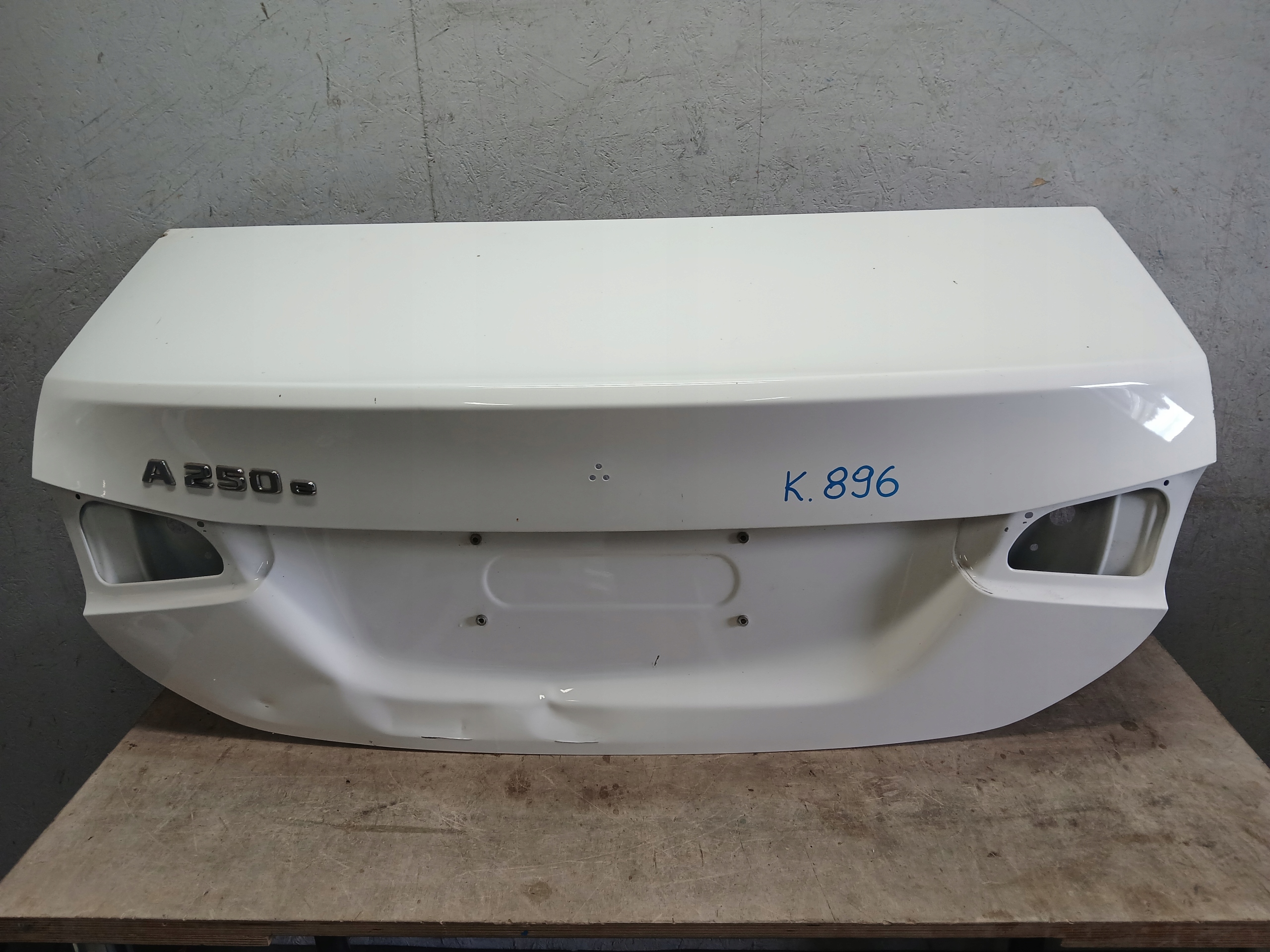 boot door MERCEDES A KLASA W177 sedan