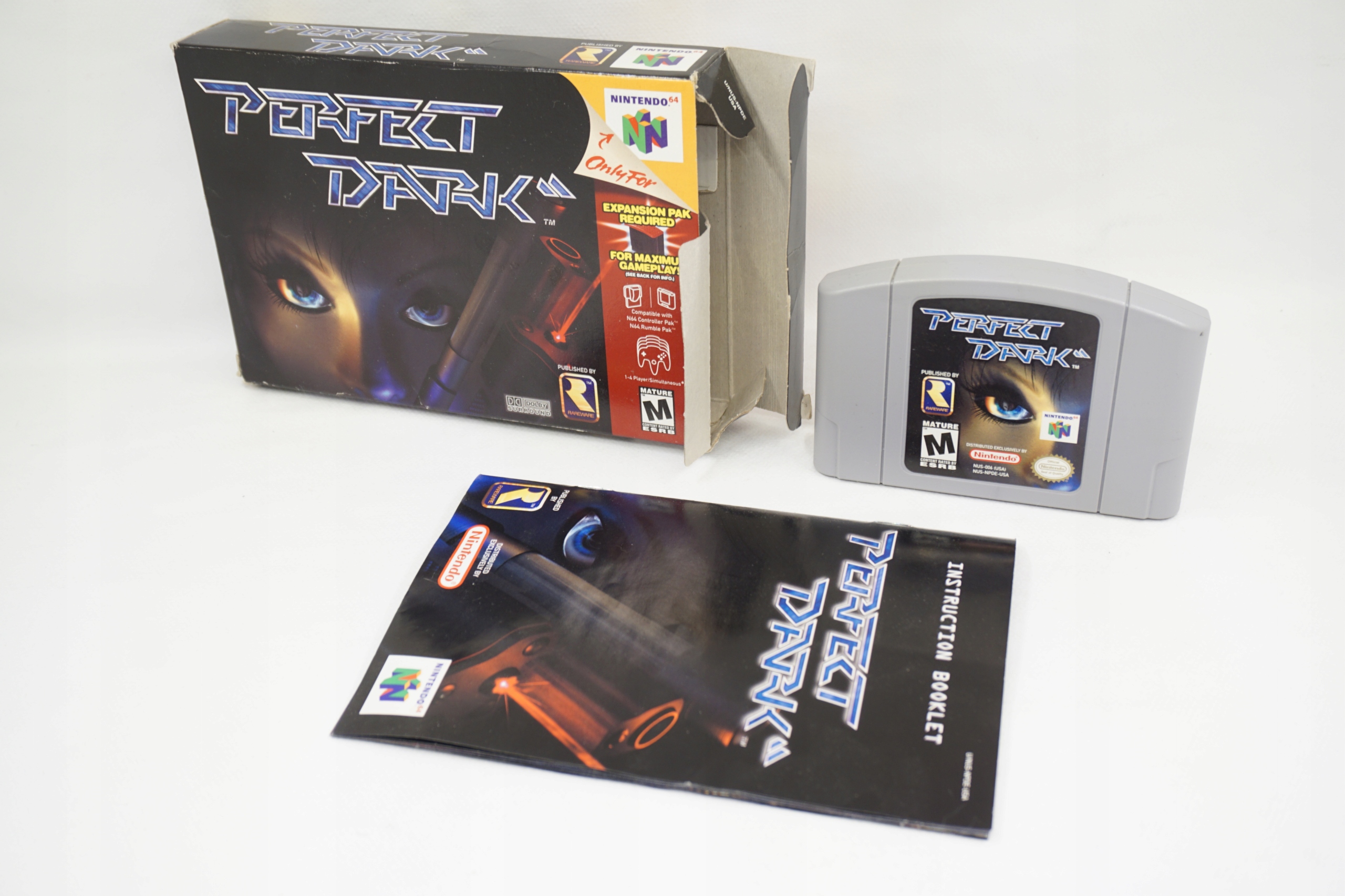Perfect Dark N64 NTSC/U USA Tytuł Perfect Dark NTSC/U