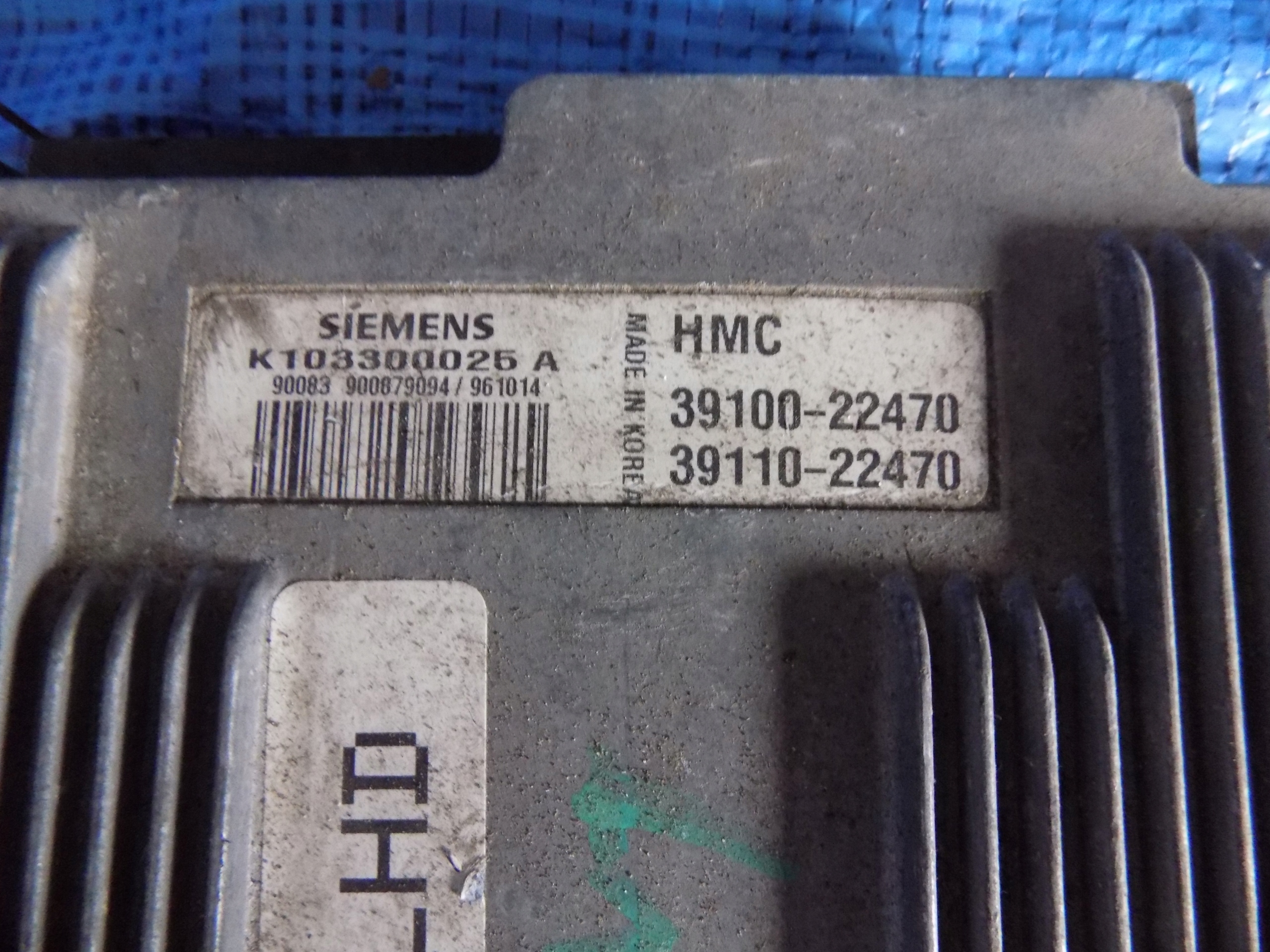 computer control unit HYUNDAI ACCENT 39100-22470