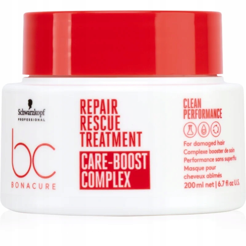 Schwarzkopf BonaCure Repair Rescue maska pro obnovu poškozených vlasů 200
