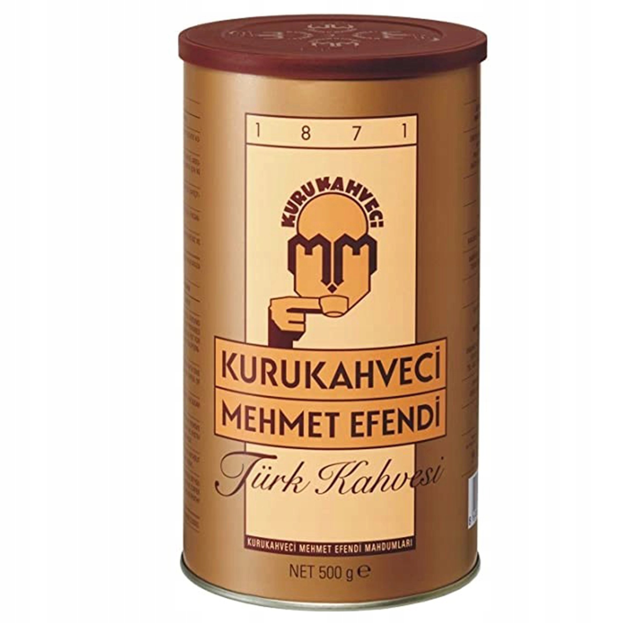 Kawa Mielona Turecka Mehmet Efendi 500g Ziarna Arabica Doskonała Wyjątkowa