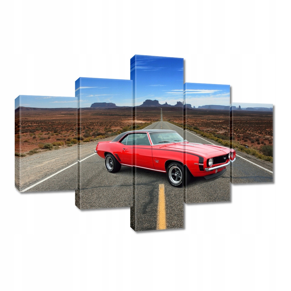 

Obrazy 100x70 Czerwony Chevrolet Ss