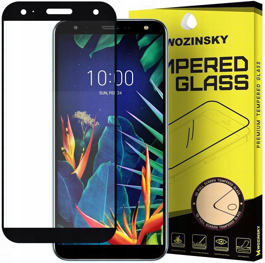 

Szkło Hartowane 5D do Lg K40 Solidne Mocne Szybka