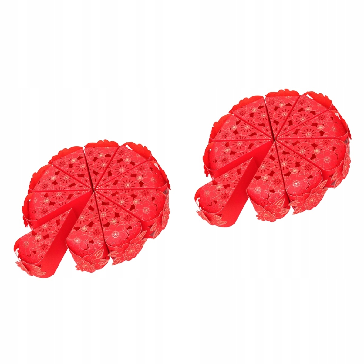 Trójkątne Pudełko Cukierków Zawijania Pudełka Prezenty Tort 13607062528