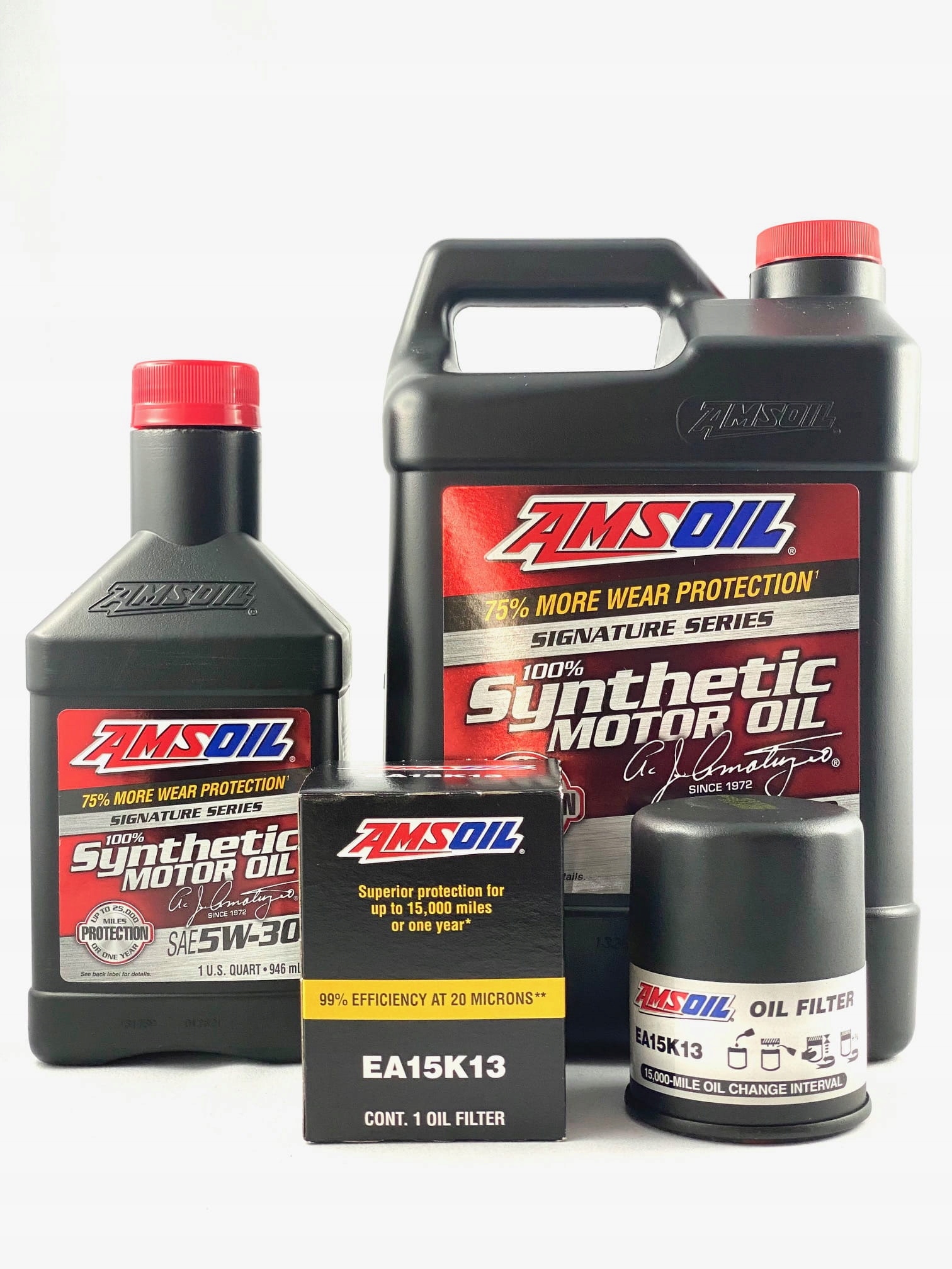 

Amsoil Signature Series 5W30 plus filtr Honda