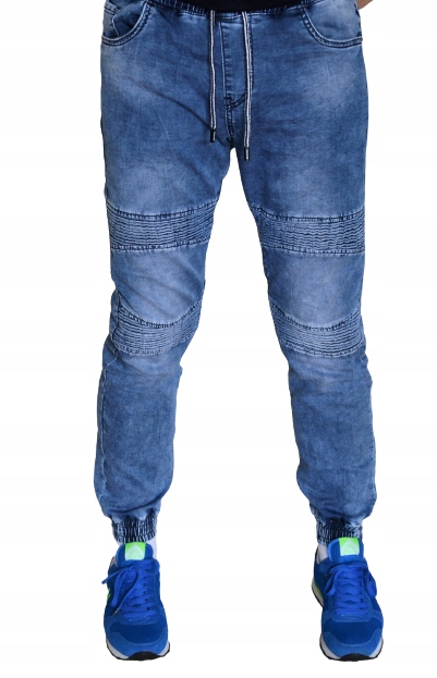 

Spodnie męskie jeansowe Joggery W36 Sciągacz
