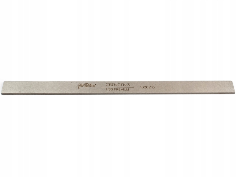 

Nóż Noże Do Strugarki Globus Hss Premium 260x20x3