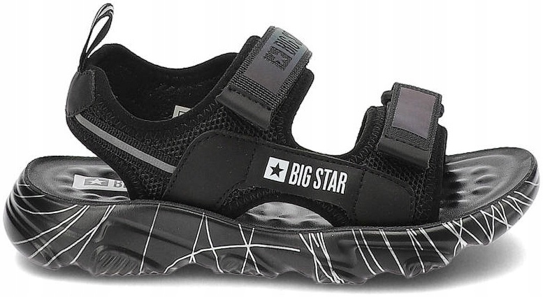 

34 Buty Sandały Dziecięce Big Star Czarne JJ374159