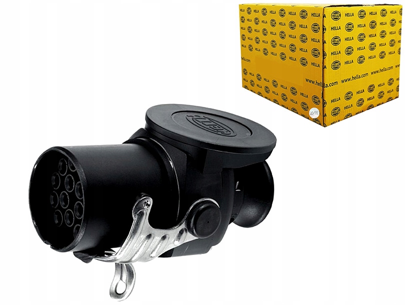 HELLA WTYCZKA 15-STO STYKOWA Z KONTAKTAMI MOSIĘŻNYMI NIKLOWANYMI