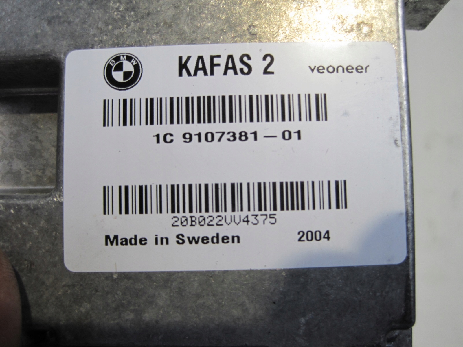 Moduł KAFAS BMW 3 F32 F30 9107381 Kod producenta Moduł KAFAS  BMW 3 F32 F30 9107381