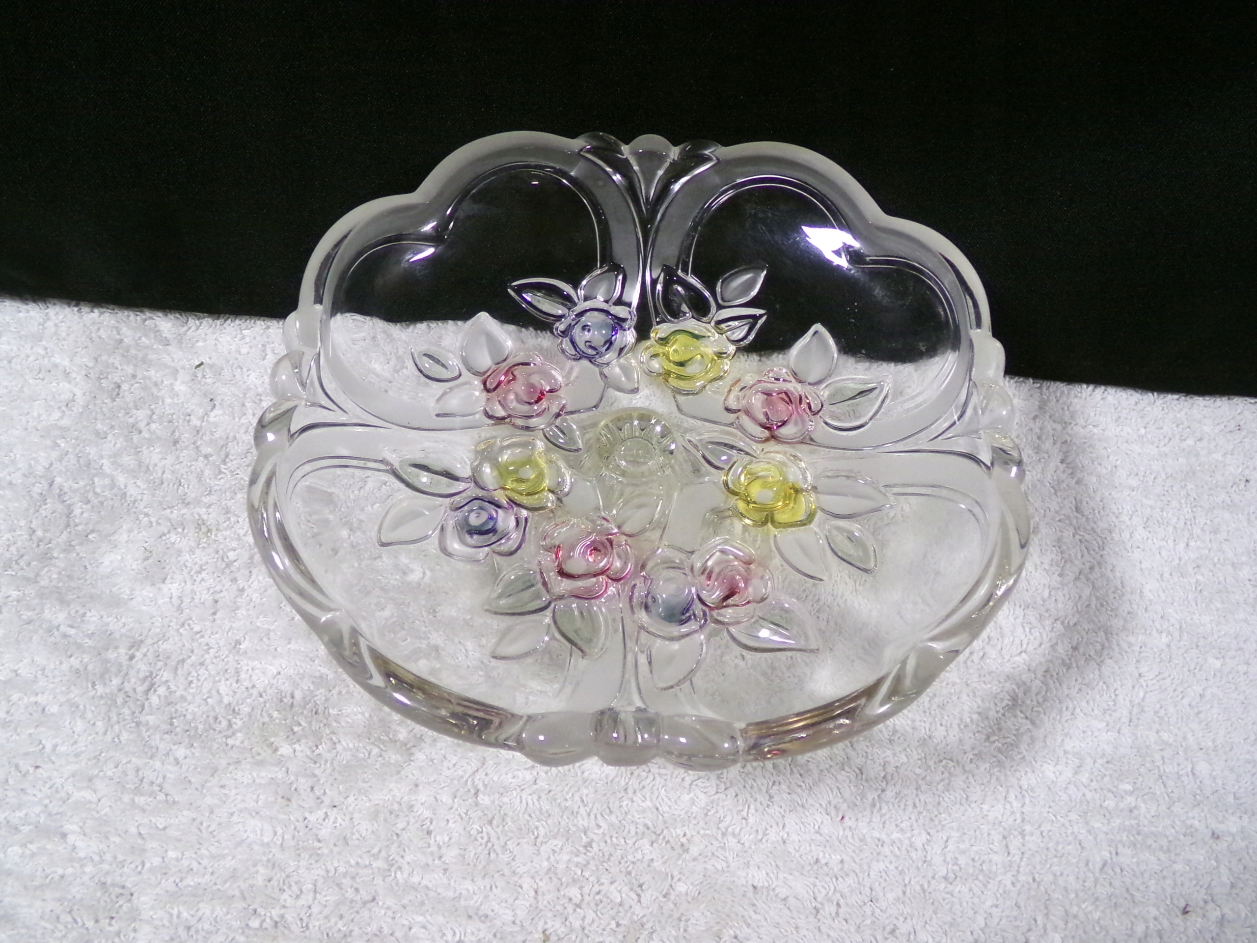 PIĘKNA PATERA KRYSZTAŁOWA-WALTHER