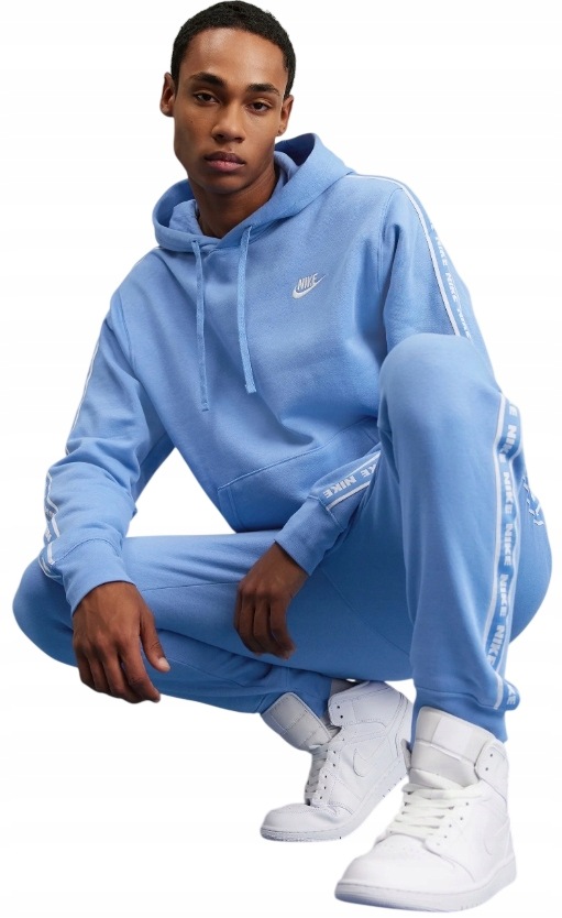 Teplákovka Nike Pánský bavlněný s kapucí Modní komplet Mikina a kalhoty