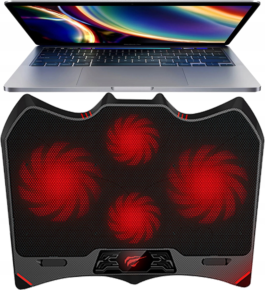 

Podstawka Chłodząca Do Laptopa Podświetlana Led