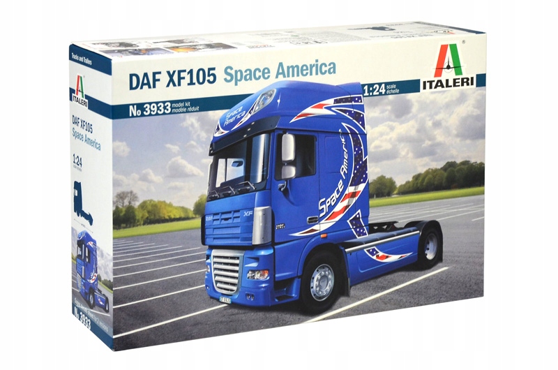 Italeri 3933 Daf XF-105 "space America" 1:24 tahač