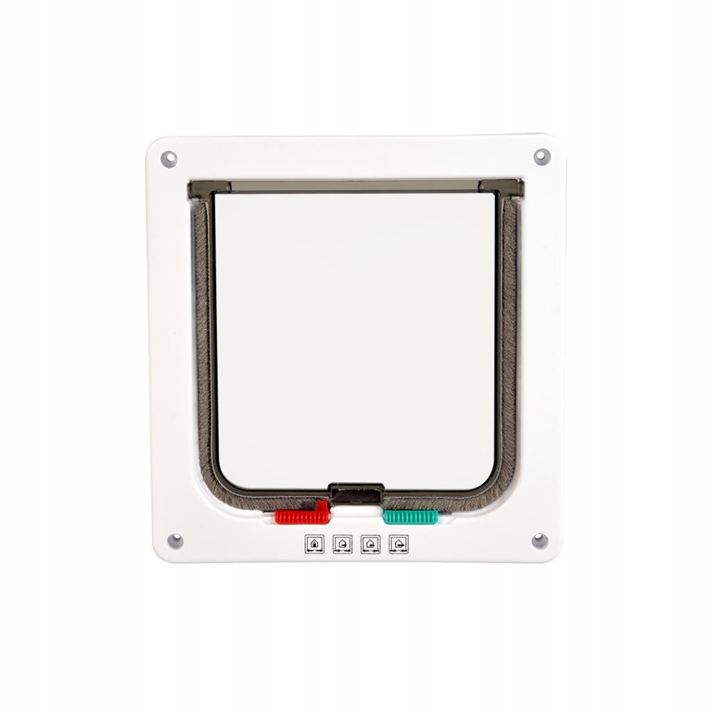 Levně Duvo+ Dveře s tunelem pro kočky /19 x 19,7 cm (pro silné dveře/stěny)