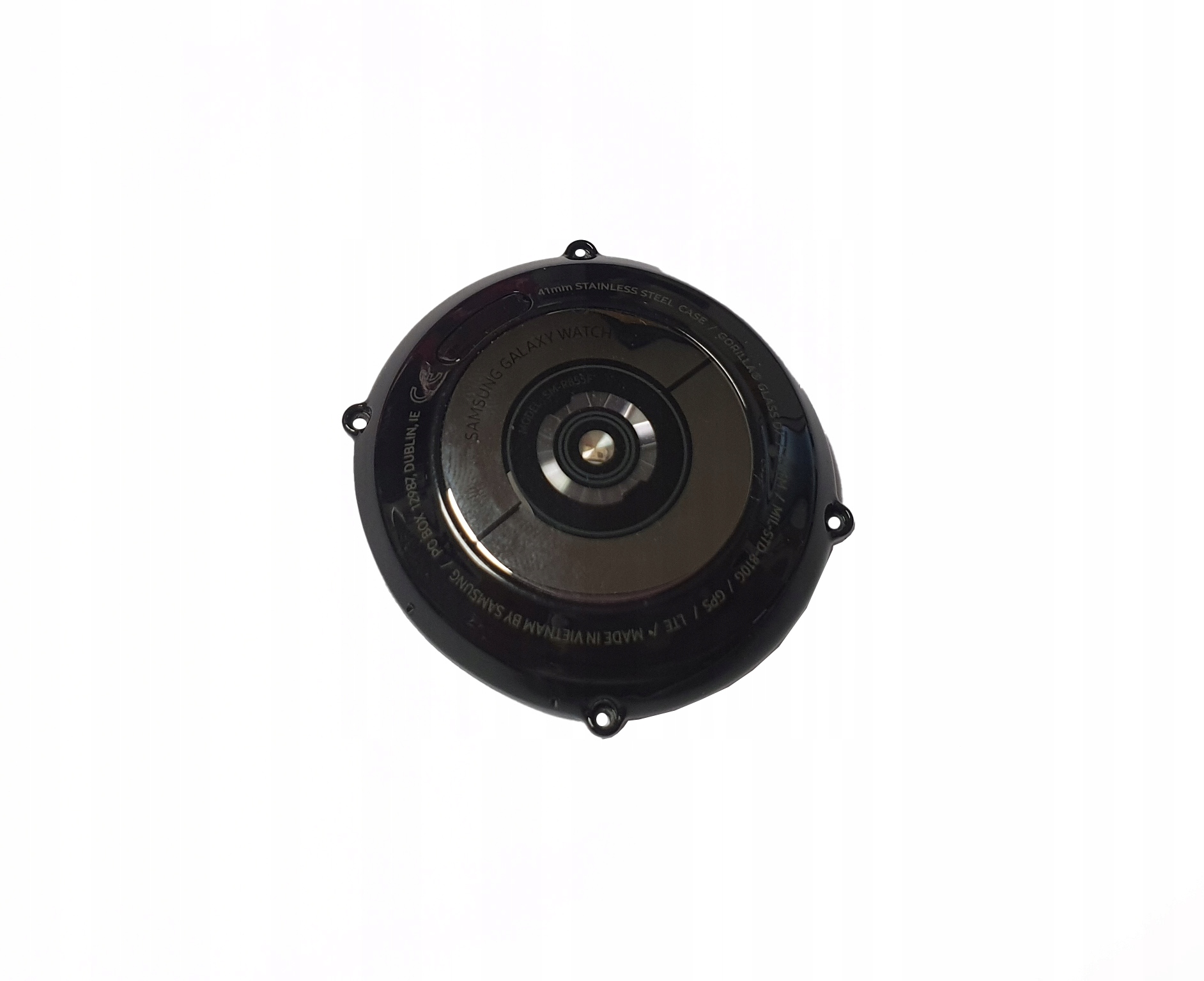 Pokrywa obudowa tylna Samsung Watch 3 41mm R855 czarna Oryginalna