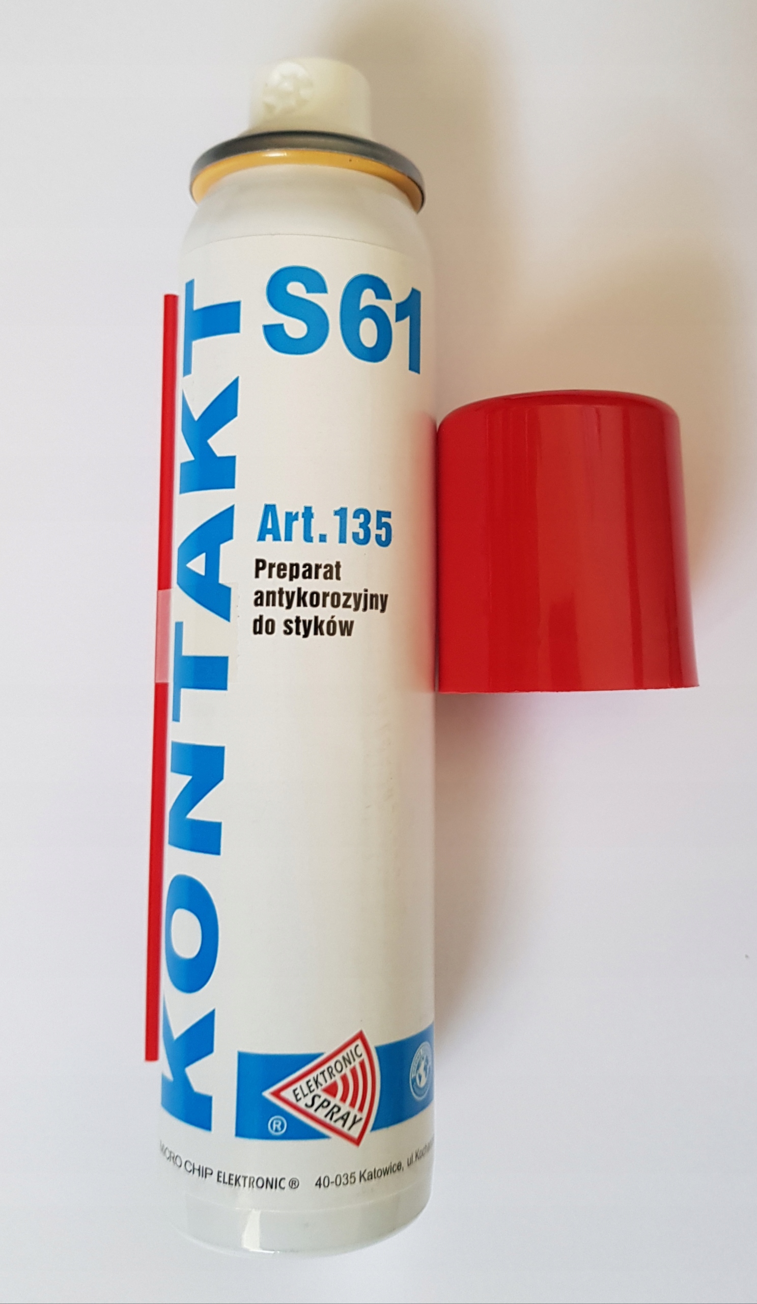 Kontakt S61 Preparat Antykorozyjny Do Styków spray sprej 100ml