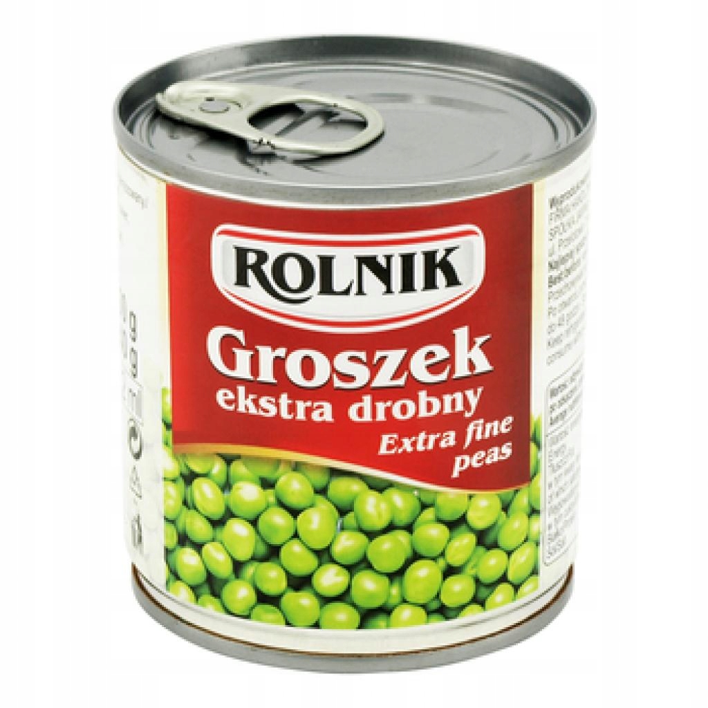 Levně Rolnik Konzervovaný hrášek extra jemná plechovka 212 ml