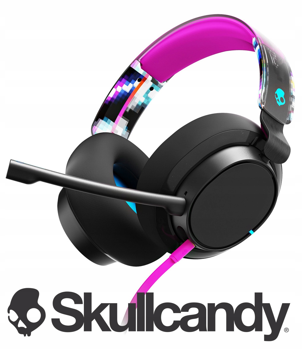 Sluchátka pro hráče přes uši Skullcandy s mikrofonem Pc Konzole