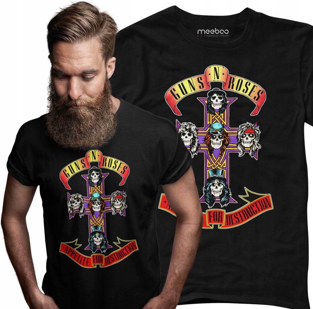 

Koszulka Męska Dla Niego Guns N Roses Tour