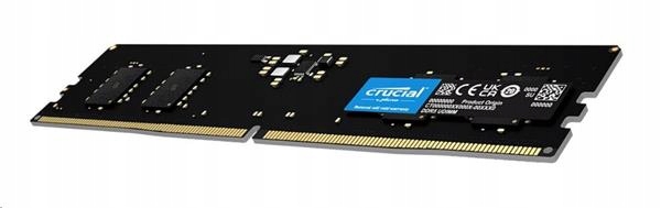 Crucial 16GB DDR5 5600MHz Udimm CL46 CT16G56C46U5