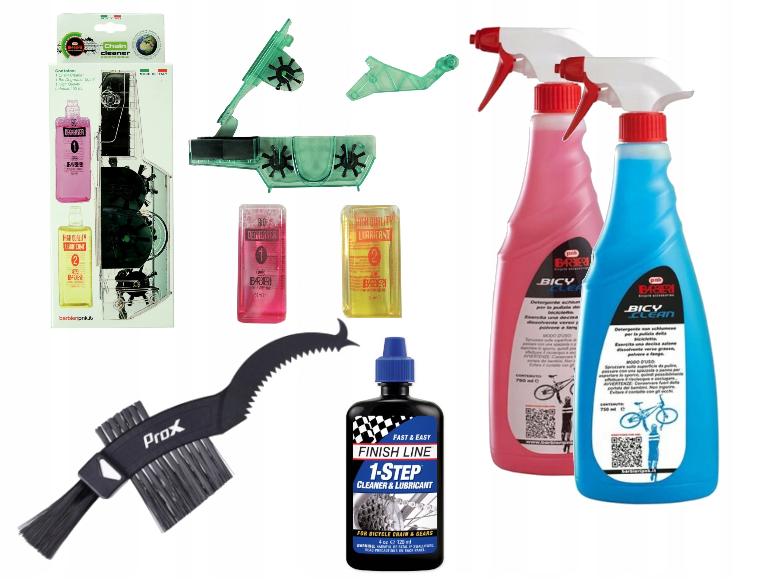Zestaw Do Czyszczenia Łańcucha Napędu Roweru Mega!