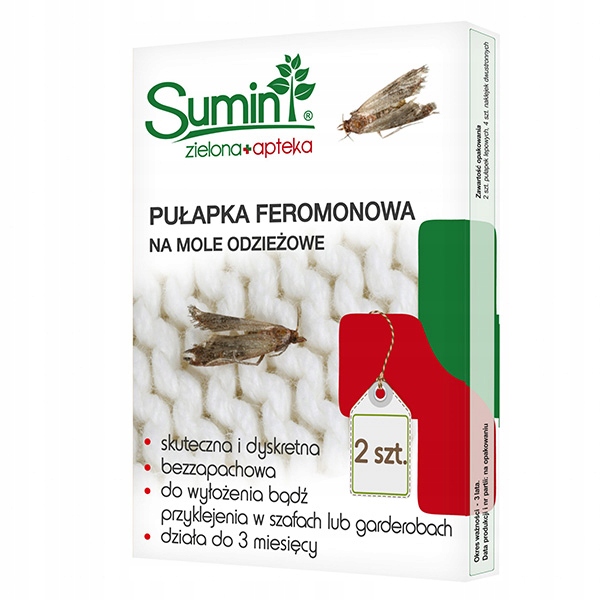 

Sumin Pułapka Feromonowa Na Mole Odzieżowe