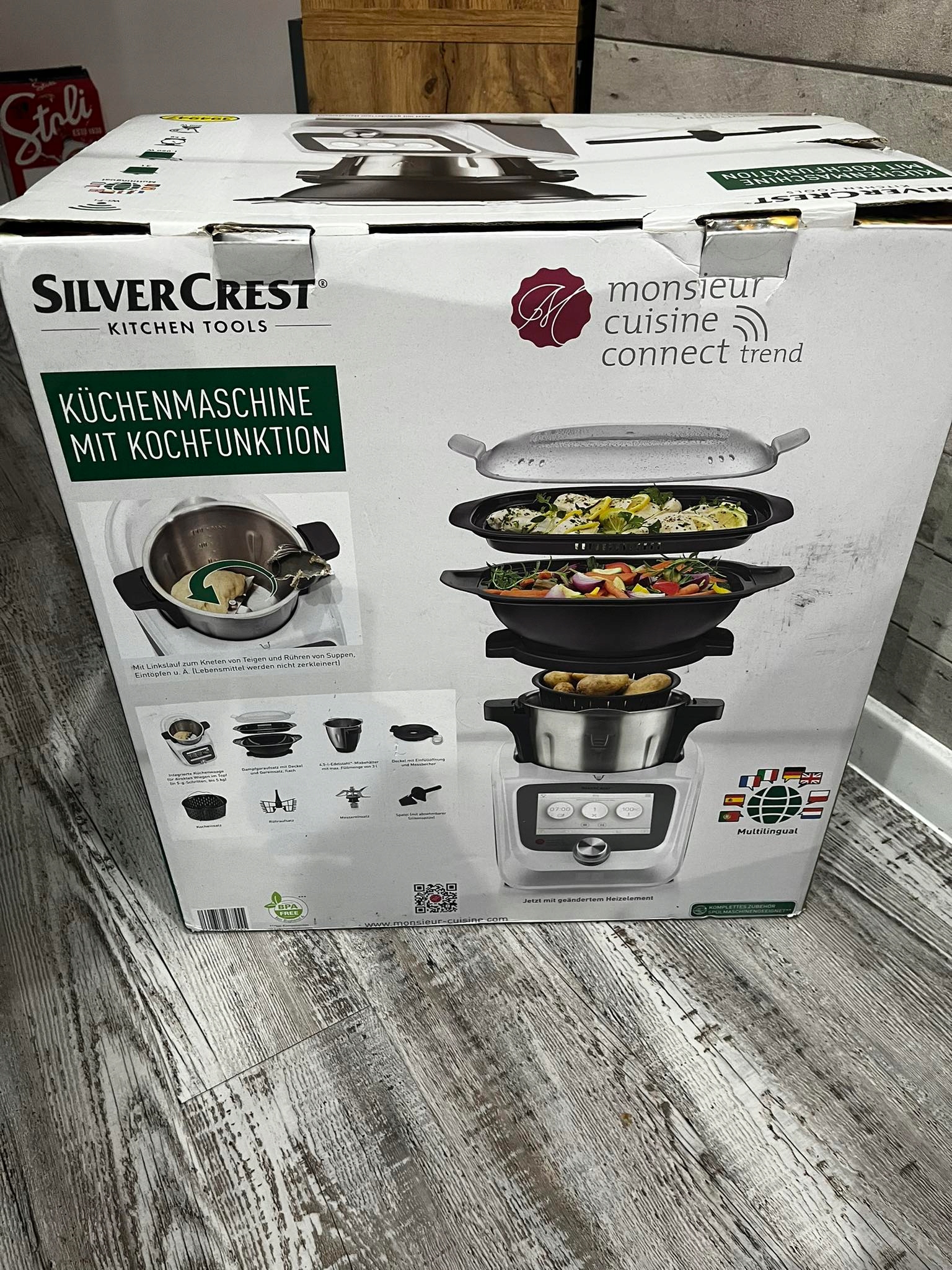 Robot kuchenny SilverCrest SKMC 1200 F6 1050 W biały - Sklep, Opinie, Cena  w | Küchenmaschinen