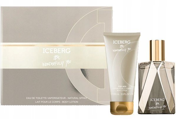 Iceberg Be Wonderfully You Edt 100 ml tělový krém 100 ml dámský set