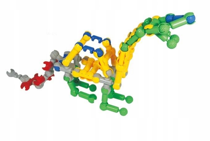 

Sprytne Klocki Konstrukcyjne Stworki 160 Elementów