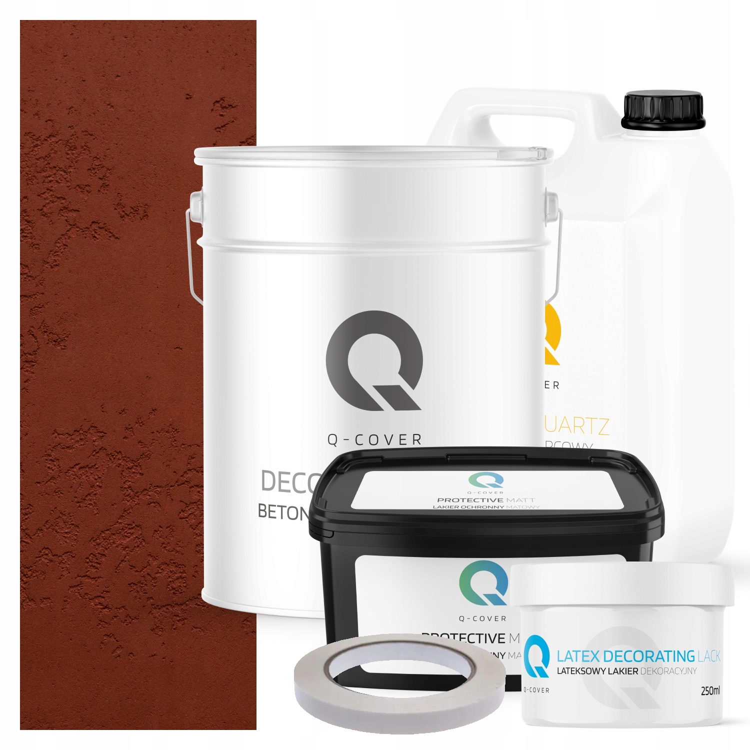 Vnější Architektonický Beton Sada Stará Cihla F326 19 kg Komplet 10 m2