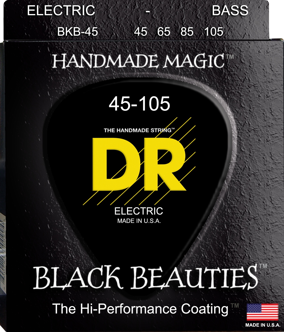 Dr Bkb 45-105 Black Beauty Struny Gitara Basowa