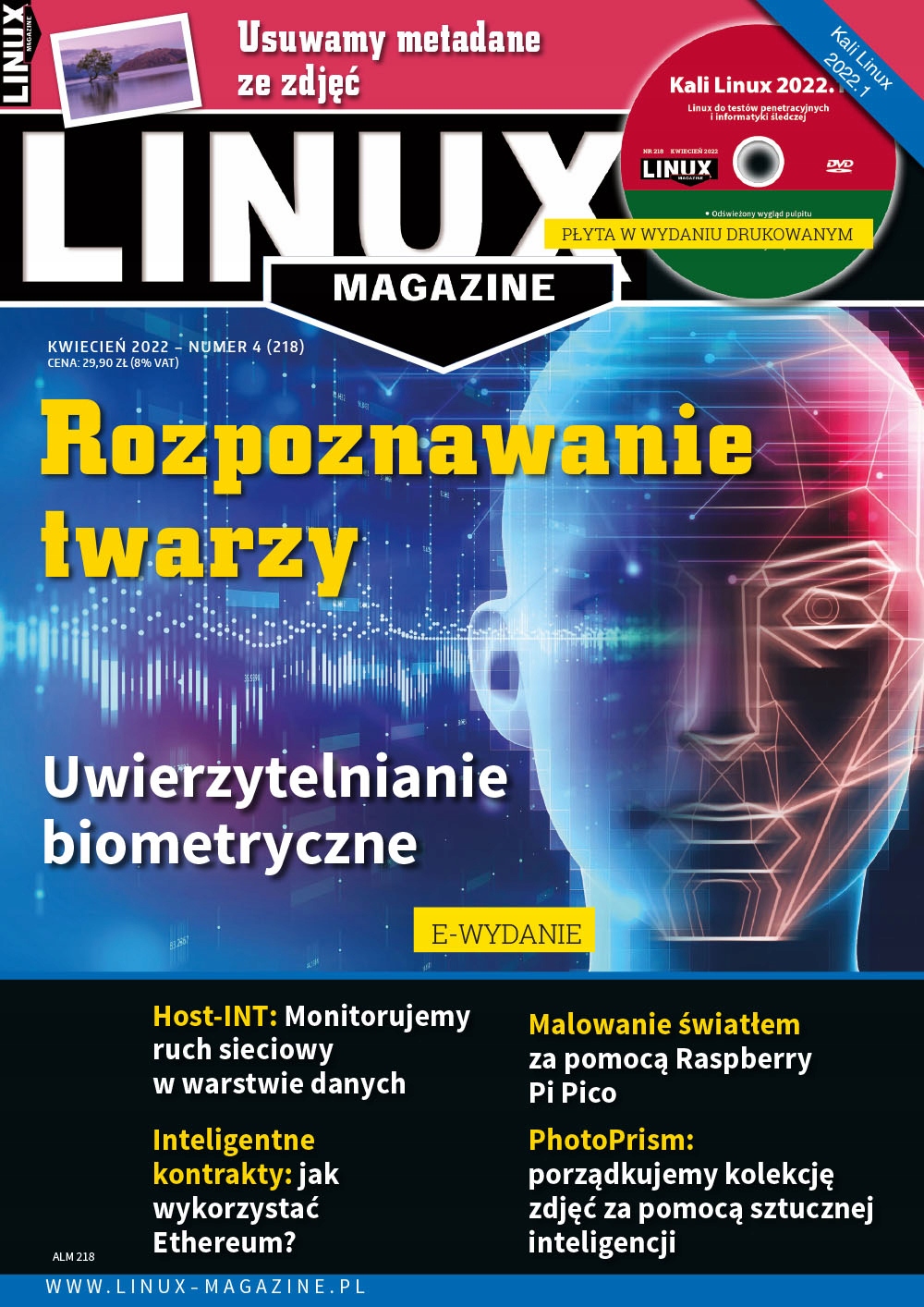 e-wydanie LinuxMagazine 4(218)2022 Biometria