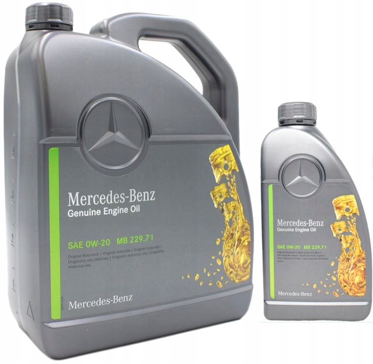 Originálny Motorový Olej Mercedes 0V20 229.71 6 L