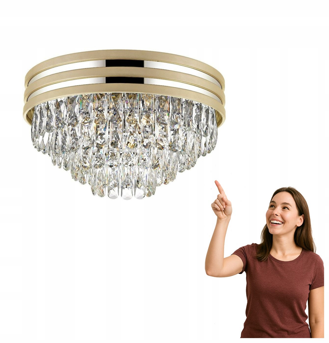 Stropná lampa Naica C0525-05A-V6B5 Zuma Line
