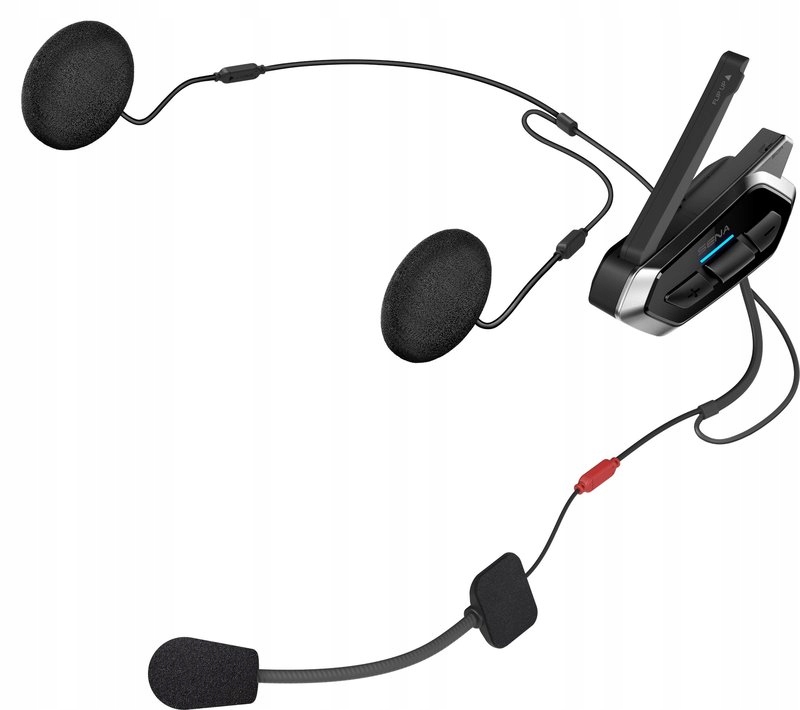 Motocyklový Interkom Sena 50R Bluetooth 5.0 Mesh 2 Km 1 Sada 50R-02
