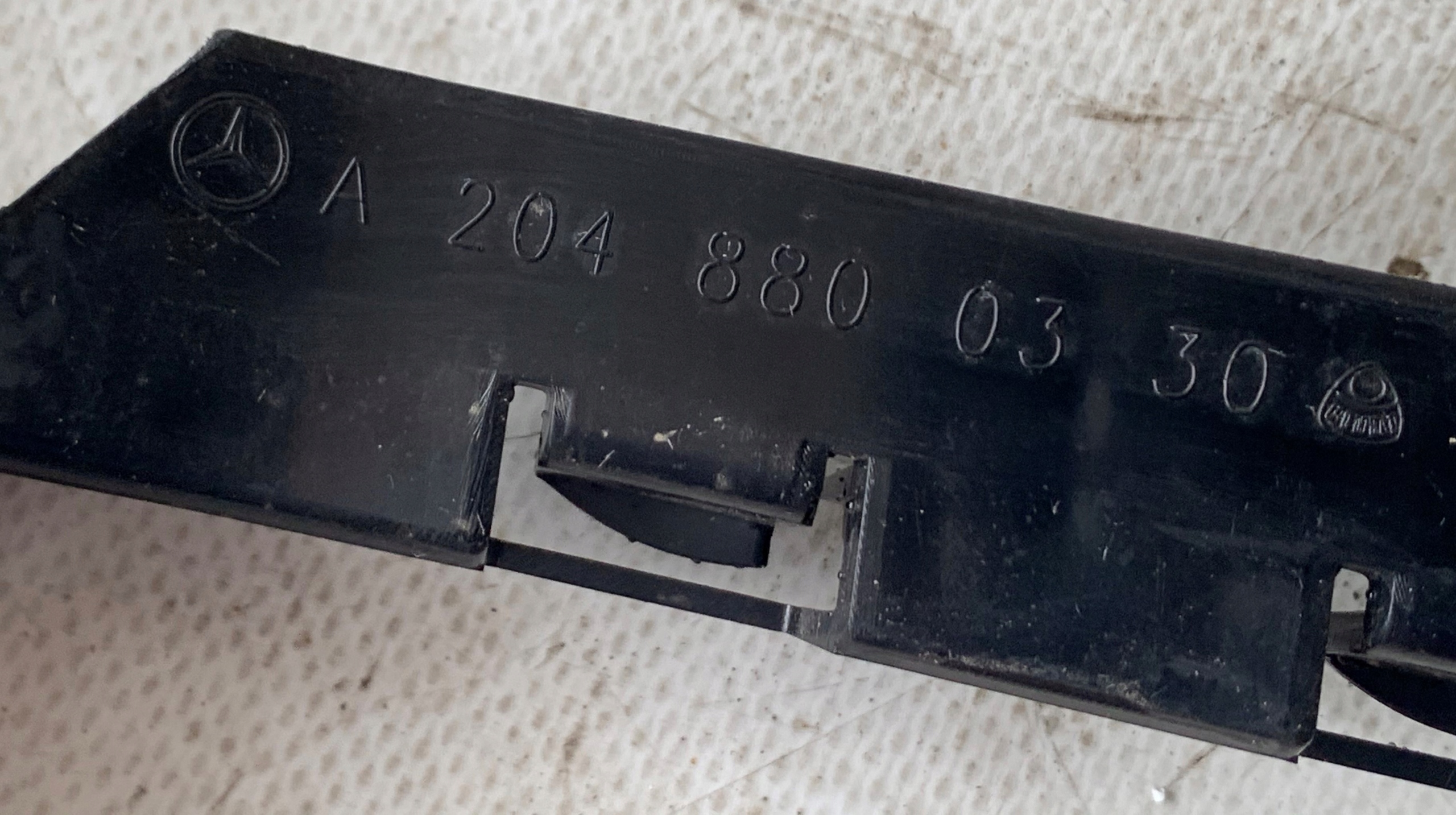 bumper bracket left rear part MERCEDES C 204 sedan