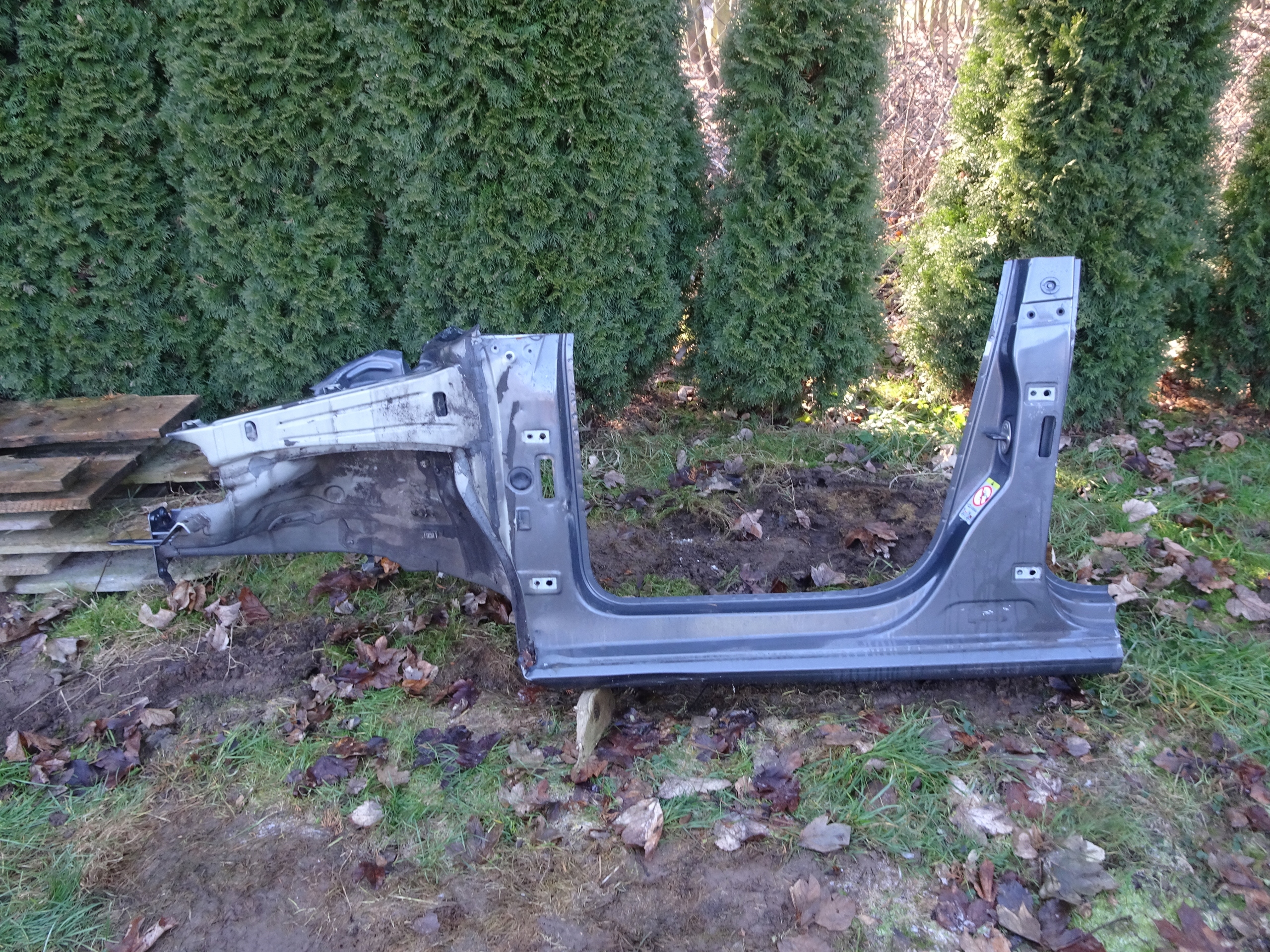 VW POLO Vr ЧЕТВЕРТЬ ПОРОГ ЛОНЖЕРОН СТОЙКА ЛЕВА Ld7r