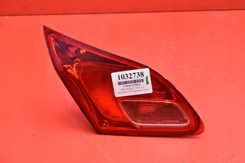 light left rear part rear OPEL ASTRA 4 IV J 5D HB 09-12