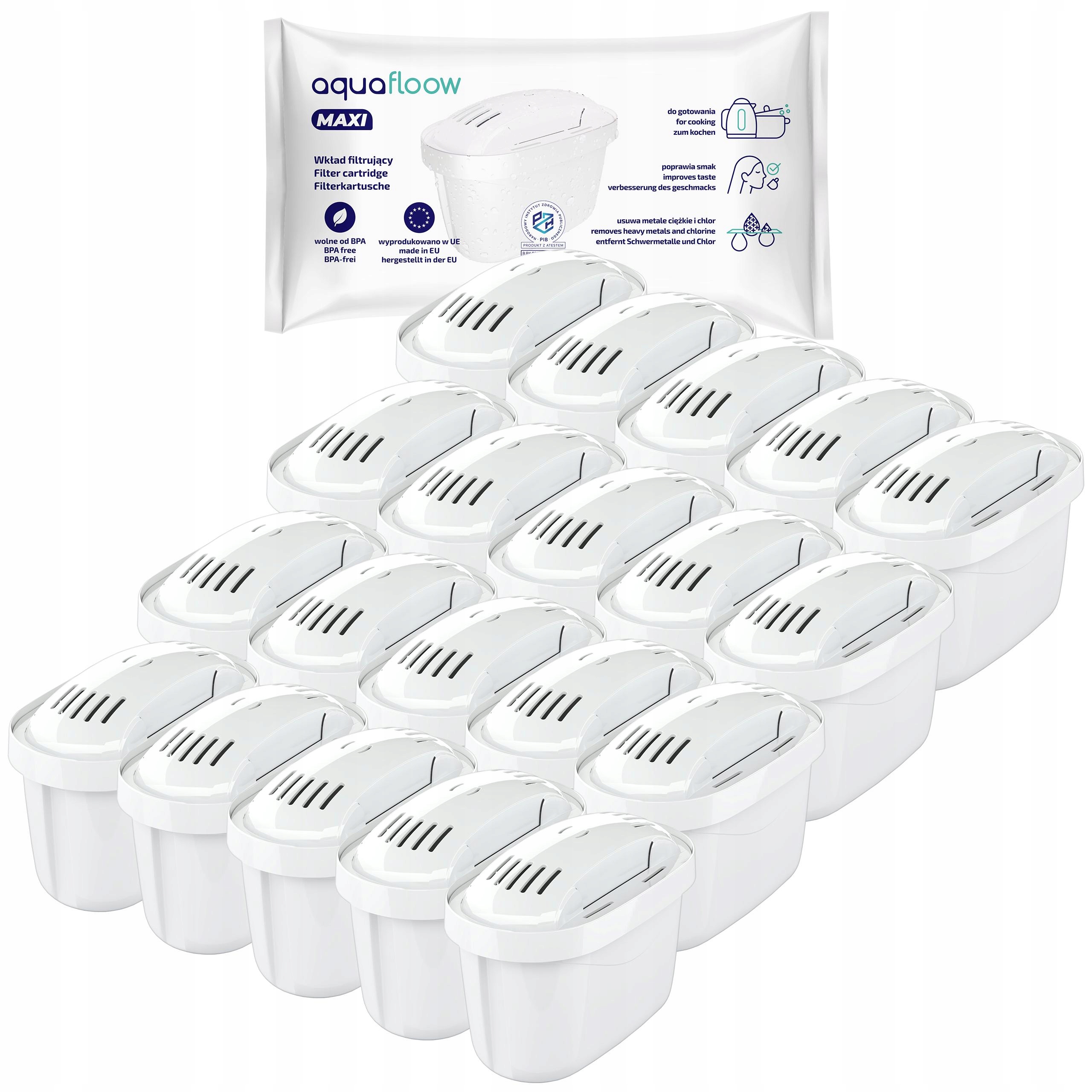 Wkład filtr wody AquaFloow do dzbanek filtrujący Brita Dafi zamiennik 20x