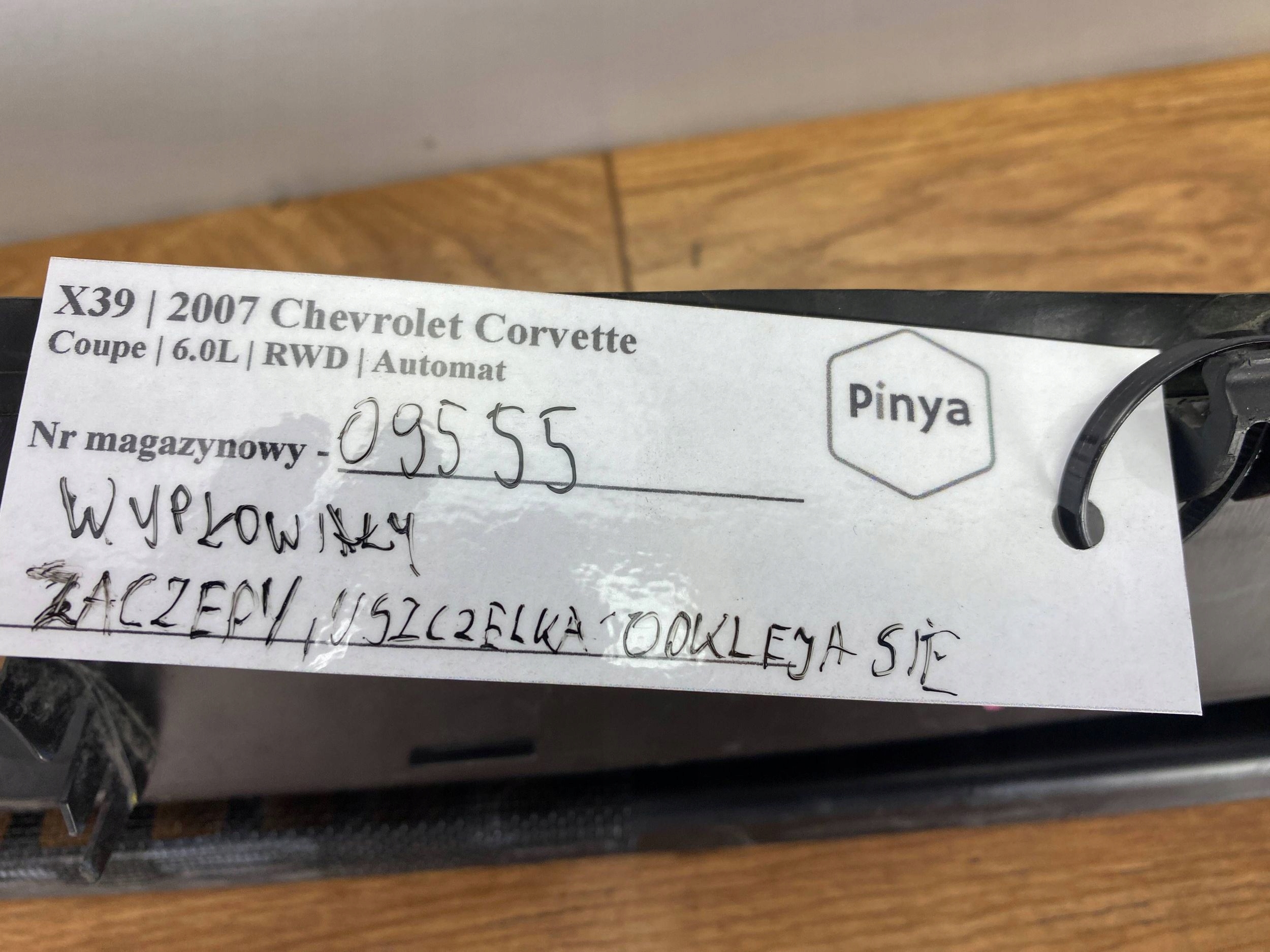 torpedo Chevrolet Corvette C6 2005+