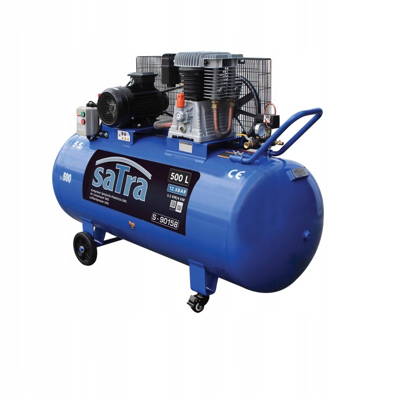 S-90158 Kompresor Vzduchový Kompresor 500 L 5,5 Km 600 L/min 12,5 Bar