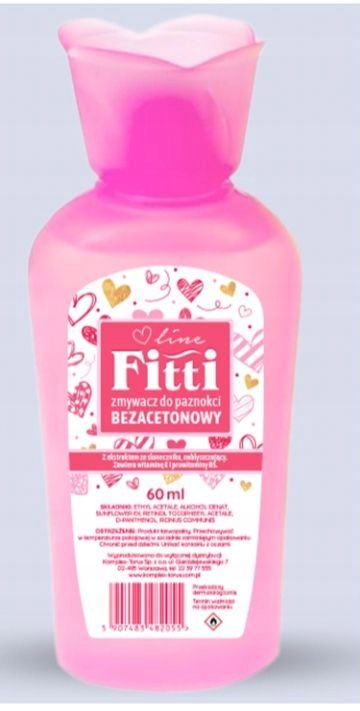 FITTI ZMYWACZ DO PAZNOKCI KWIATEK 60ML