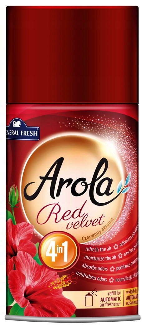 

Odświeżacz powietrza 250ml Aksamit General Fresh