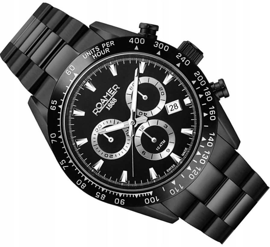 Švýcarské Pánské Hodinky Chrono Roamer Monza 100