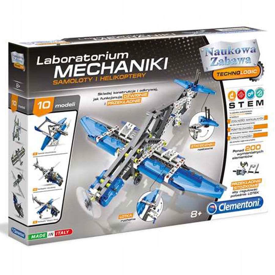 

Clementoni laboratorium mechaniki samoloty 60950