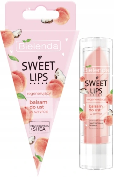 BIELENDA SWEET LIPS Balsam do ust Brzoskwinia Shea