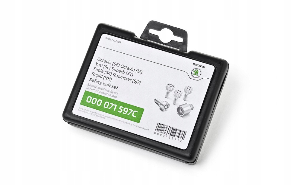 ORYGINAL SRUBY ZABEZPIECZAJACE KOLA SKODA OCTAVIA Typ samochodu Samochody osobowe