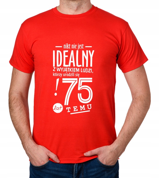 

koszulka Pomysł Na 75 Urodziny 75 Lat prezent